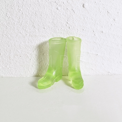 Mini Long Rain Boots Doll Making Ornaments MIMO-PW0002-19C-1