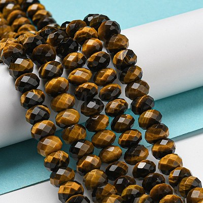 Natural Tiger Eye Beads Strands G-K351-B08-03-1