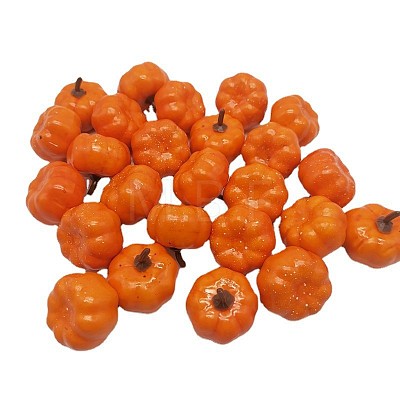 Plastic Artificial Mini Pumpkin Model HULI-PW0002-032A-02-1