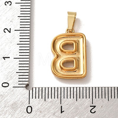 304 Stainless Steel Micro Pave Clear Cubic Zirconia Pendants CU-CBA703A-05G-B-1