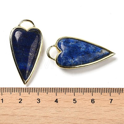 Natural Lapis Lazuli Pendants G-K347-01G-02-1
