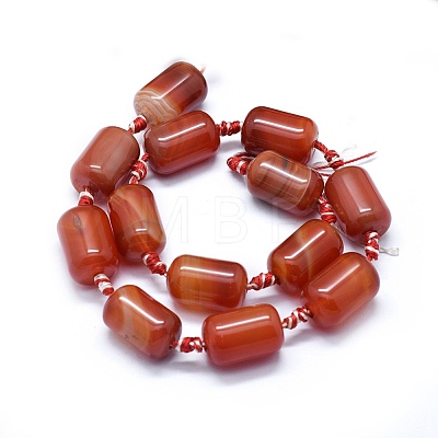 Natural Carnelian Beads Strands G-I245-04B-1