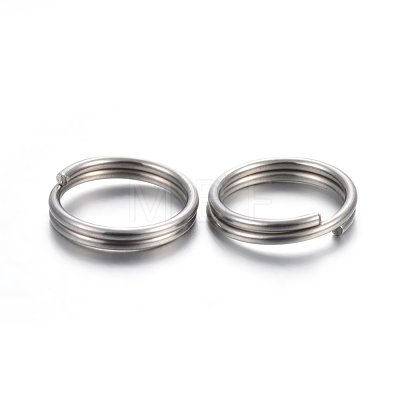 Tarnish Resistant 304 Stainless Steel Split Rings A-STAS-P223-22P-03-1