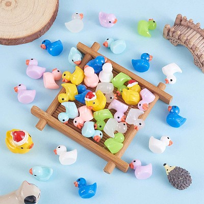 100Pcs Luminous Mini Ducks JX343A-1