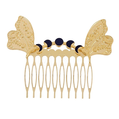 Alloy Hair Combs PW-WG78D24-01-1