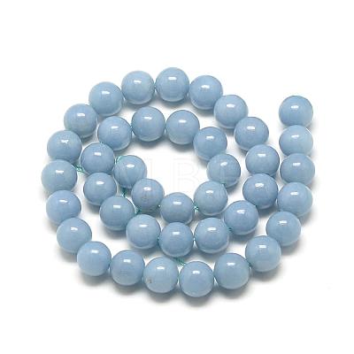 Natural Ang Beads Strands G-R432-15-4mm-1