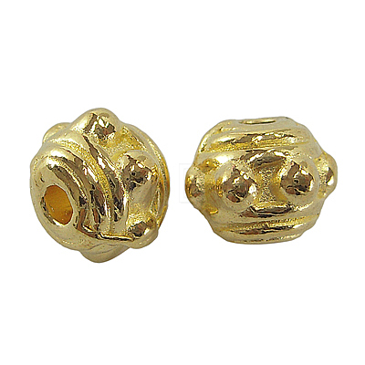 Tibetan Style Alloy Spacer Beads LS-LF1017Y-G-1
