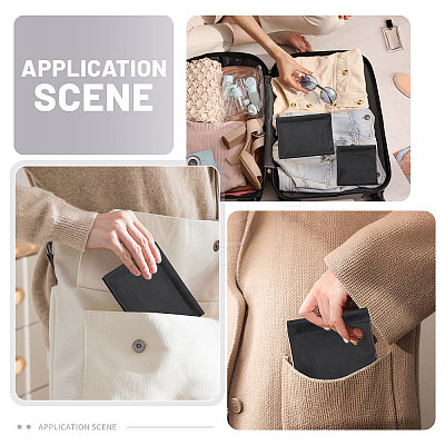 4Pcs 2 Styles Imitation Leather Shrapnel Change Purse ABAG-GL0001-14B-1