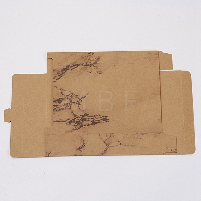 Marble Texture Pattern Paper Gift Boxes CON-WH0072-15A-1