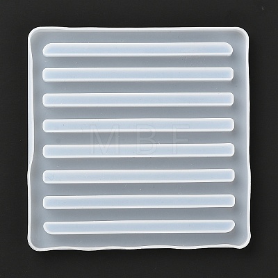 Square Silicone Cup Mat Molds DIY-I065-03-1