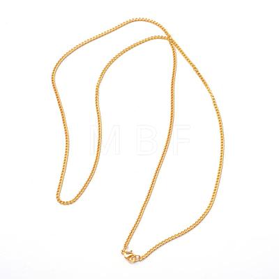 Iron Twisted Chain Necklace Making for Pocket Watches Design CH-R062-02G-1
