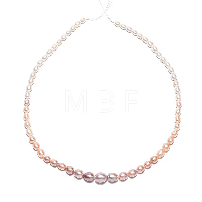 Natural Cultured Freshwater Pearl Beads Strands PEAR-K003-21D-1