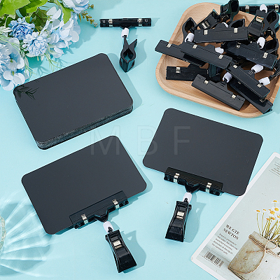 30Pcs Erasable Plastic Blank Sign Sale Price Label Tags ODIS-WA0001-10-1