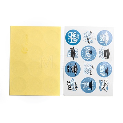 AHANDMAKER Self-Adhesive Paper Stickers DIY-GA0001-82-1