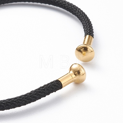 Braided Carbon Steel Wire Bracelet Making MAK-A017-B10-1