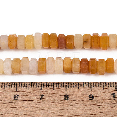 Natural Topaz Jade Beads Strands G-N357-14A-13-1