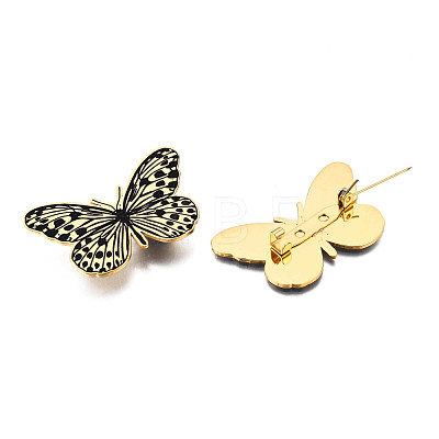 201 Stainless Steel Butterfly Lapel Pin JEWB-N007-118G-1