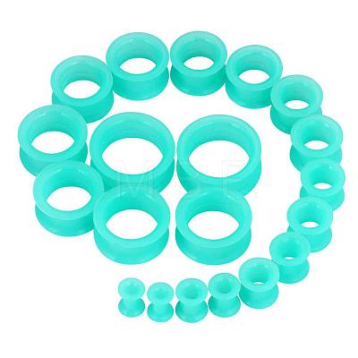 10 Pairs Silicone Ear Gauges WGCF9F6-23-1