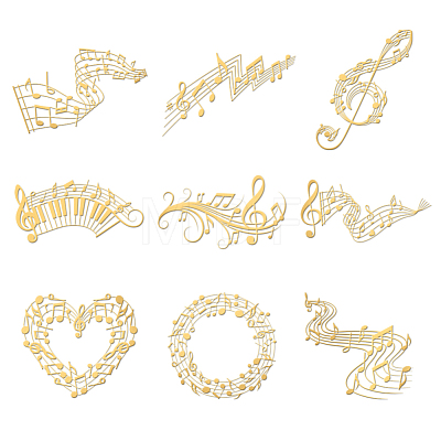 Nickel Decoration Stickers DIY-WH0450-138-1