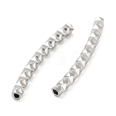 304 Stainless Steel Tube Beads STAS-B047-29B-G-1