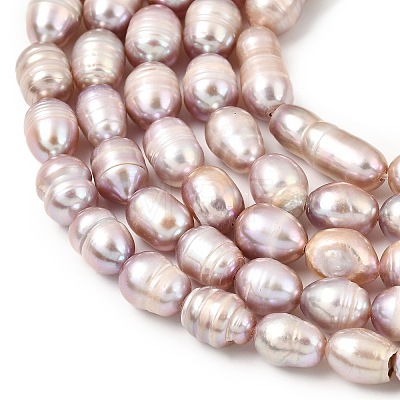 Natural Cultured Freshwater Pearl Beads Strands PEAR-F020-05B-1
