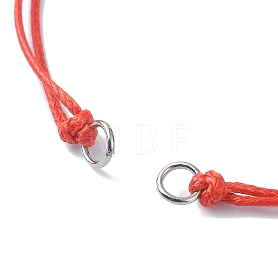 Adjustable Eco-Friendly Korean Waxed Polyester Cord Bracelet Making AJEW-JB01195-05-1