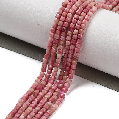 Natural Rhodonite Beads Strands G-H042-B43-01-1