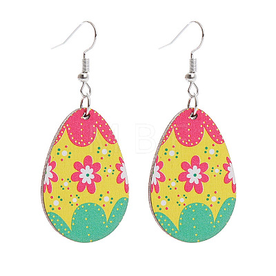 Easter Acrylic Dangle Earrings FS-WG15F89-06-1