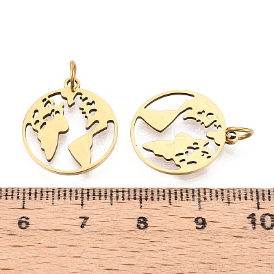 201 Stainless Steel Pendants STAS-S105-T562D-2-1