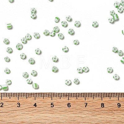 6/0 Opaque Colours Seep Glass Seed Beads SEED-F003-04A-06-1