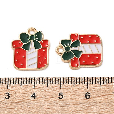 Alloy Enamel Pendants ENAM-I061-01KCG-05A-1