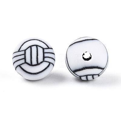 Handmade Polymer Clay Beads CLAY-Q253-05C-1