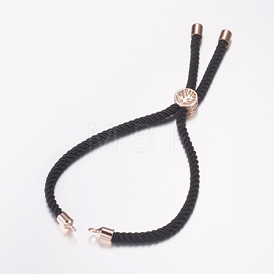 Nylon Twisted Cord Bracelet Making MAK-F019-1