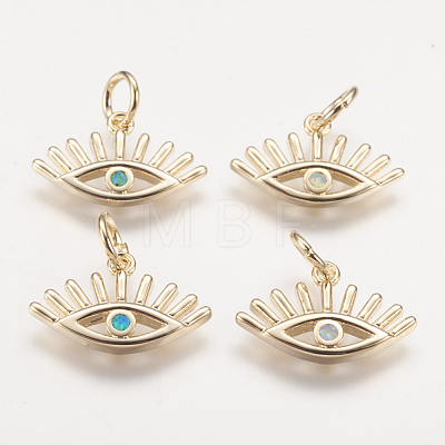 Brass Pendants KK-I613-26G-1