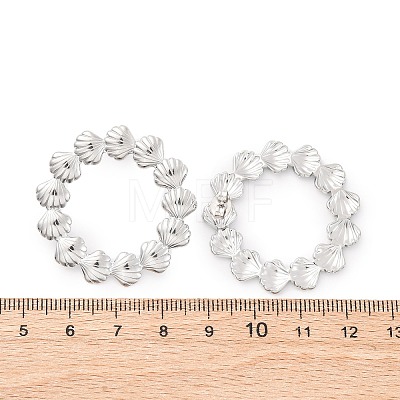 304 Stainless Steel Stud Earrings for Women EJEW-K306-18P-1