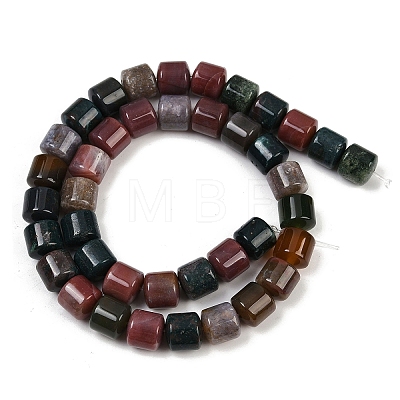 Natural Indian Agate Beads Strands G-G275-D02-10x10mm-1