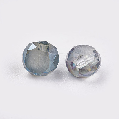 Electroplate Glass Beads X-EGLA-J032-4mm-M-1