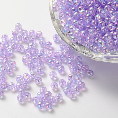 Eco-Friendly Transparent Acrylic Beads LS-PL732-1-1