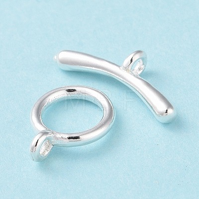 Eco-friendly Brass Toggle Clasps LS-KK-D082-12S-1