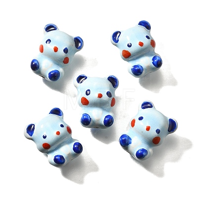 Handmade Porcelain Beads PORC-S002-06B-1