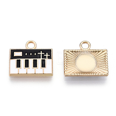 Eco-Friendly Zinc Alloy Charms FIND-N048-59E-NR-1