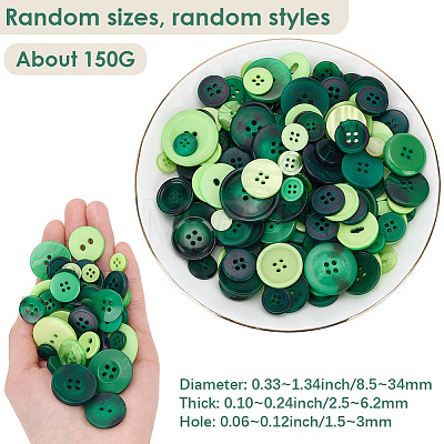 Resin Buttons DIY-SP0007-79-1