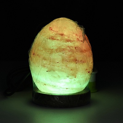 USB Natural Himalayan Rock Salt Lamp DJEW-P002-02H-1
