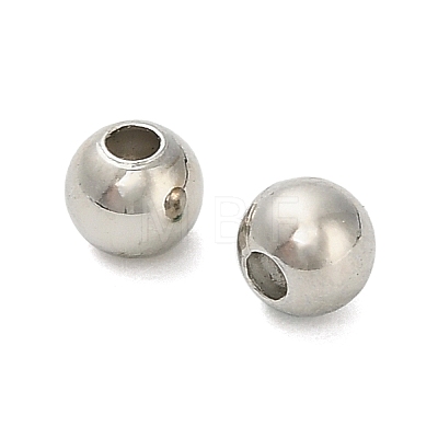 Round Brass Beads KK-A276-02A-P-1