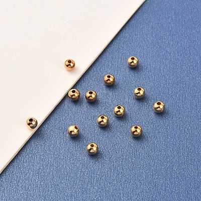 Brass Spacer Beads KK-F824-101C-G-1