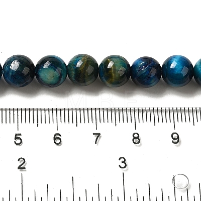 Dyed Natural Tiger Eye Beads Strands G-G102-A02-03-1