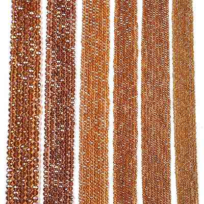 Electroplate Glass Beads Strands EGLA-A044-T8mm-B04-1