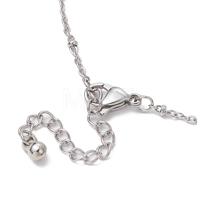 304 Stainless Steel Satellite Chain Bracelet Making AJEW-JB01300-01-1