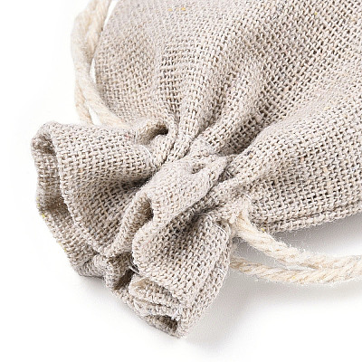 Cotton Cloth Packing Pouches Drawstring Bags ABAG-R011-8X10-01-1