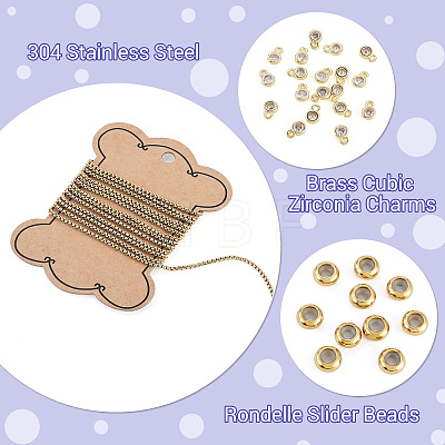 DIY Chain Bracelets Making Kits DIY-TA0016-02-1
